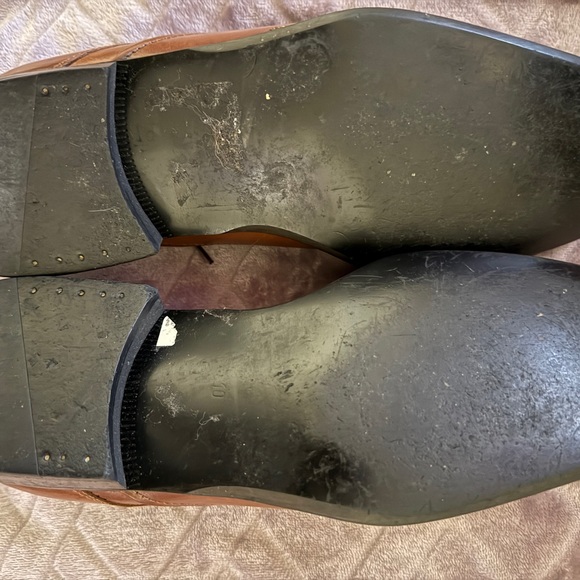 Men’s Stacy Adams Dress Shoes. Size 10. Good Condition! Brown/Tan. - Picture 2 of 2